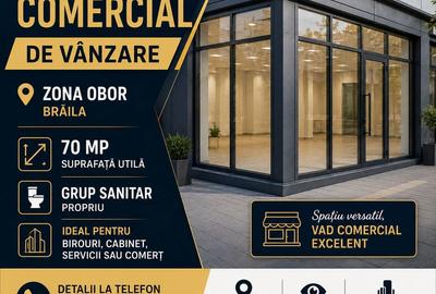 Spațiu comercial, de 70 mp, în Obor - 1