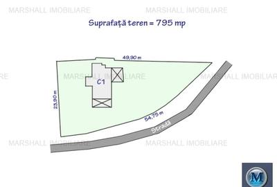 Casa cu 2 camere de vanzare in Lipanesti, 50 mp #16574 - 15