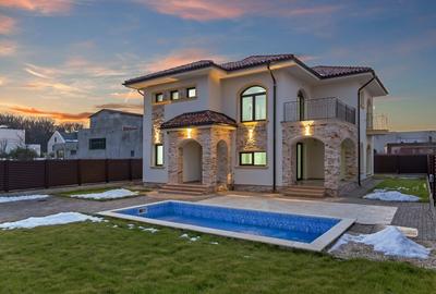 Vila de lux cu piscina, cartier rezidential, disponibila imediat - 58