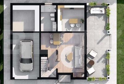 Casă cu 5 camere cu Teren 500 Mp în Central - 7