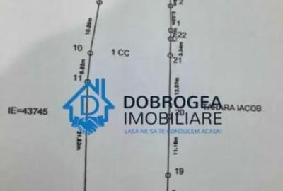 Teren de 1000 mp, în Păcii