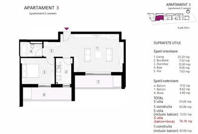 2 CAMERE || LOCATIE ULTRACENTRALA || 2 BALCOANE || BLOC BOUTIQUE - 6