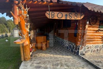 Cabana din lemn rotund, 2 camere, 140 mp, teren 2800 mp, Pal - 13