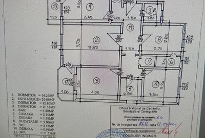 Apartament spa?ios de vanzare, ultracentral, 4 camere , decomandat, 99 mp - 9