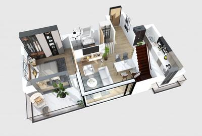Apartament cu 4 camere semidecomandat în Moșilor - 11