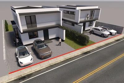 De vanzare duplex 1/2, stil cubic, despartit prin camera tehnica, Sanandrei. - 3