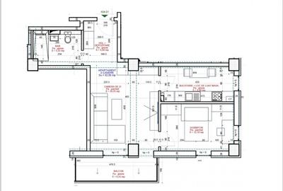 Apartament cu 2 camere in Bucium (Family Market) - 8