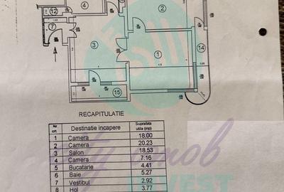 Apartament cu 3 camere semidecomandat în Moșilor - 5