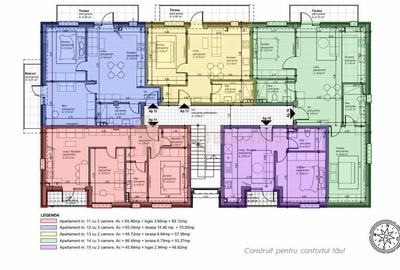 Apartament cu 2 camere decomandat în Central - 6