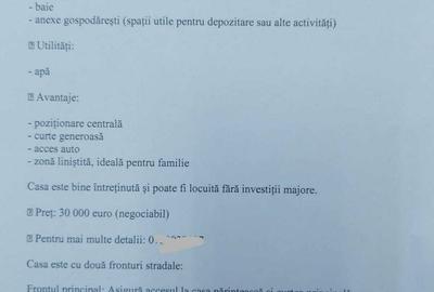 Casă cu 3 camere în Săldăbagiu de Barcău - 2