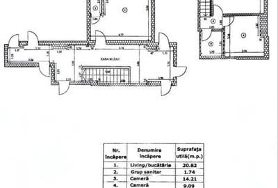 Apartament cu 3 camere decomandat, mobilat în Păcii - 8