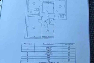 Apartament cu 4 camere decomandat în Murfatlar - 1