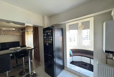 Garsoniera de vanzare- pozitie excelenta -open space-centrala proprie-mobilata - 6