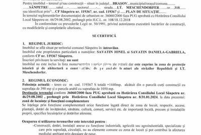 Teren de 1440 mp, în Sânpetru - 3