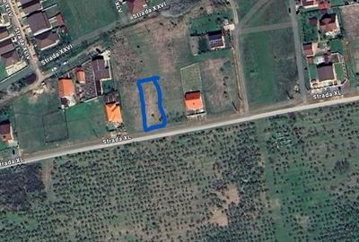 Teren 699 m², asfalt, apă + curent – Șag, str. XL - 1
