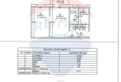 Apartament cu 2 camere semidecomandat în Tipografilor - 4