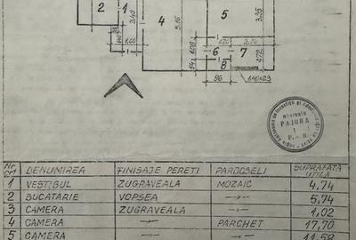 Apartament cu 2 camere semidecomandat în Domenii - 3