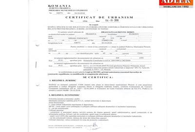 Teren intravilan la iesirea din Ploiesti spre Targoviste - 2