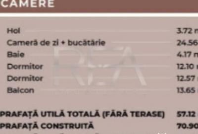 Apartament cu 3 camere semidecomandat în Ferdinand - 2