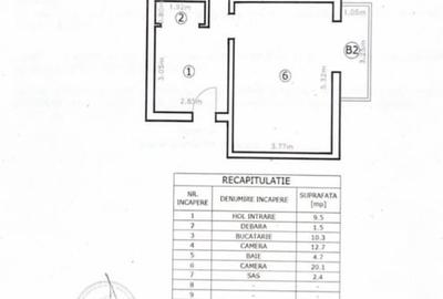 2 camere D- Pacurari Autocenter- 67mp-129000 euro 2 camere D- Pacurari Autocenter- 67mp-129000 euro - 7