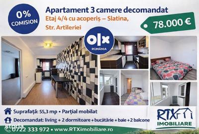 Apartament cu 3 camere decomandat în Tineretului - 11