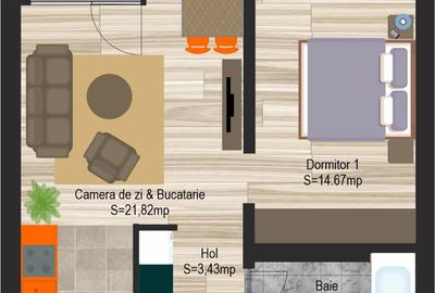 Garsonieră în Central - 2