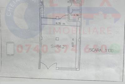 Spațiu comercial, de 90 mp, în Central - 1