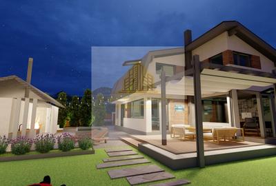 Casa moderna la rosu in Cristian - 19