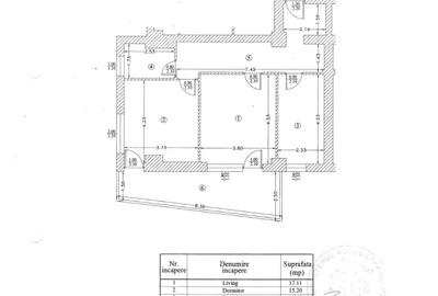 Apartament cu 2 camere decomandat în Central
