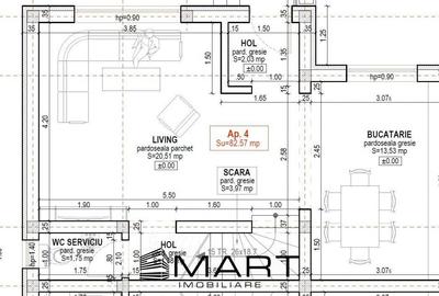 Casă cu 3 camere decomandat cu Canalizare în Central - 3