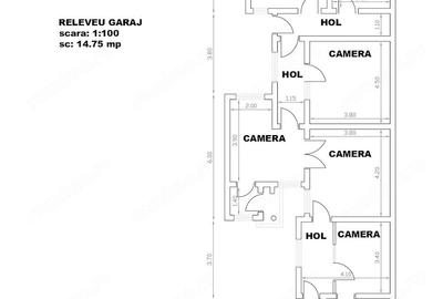 Casă cu 5 camere cu Teren 290 Mp în Republicii - 10