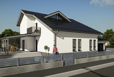 Casă cu 5 camere cu Canalizare în Domnești