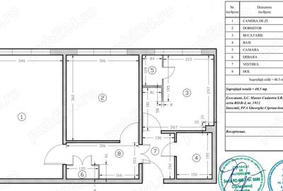 Apartament de 2 camere, luminos ?i cu mult poten?ial