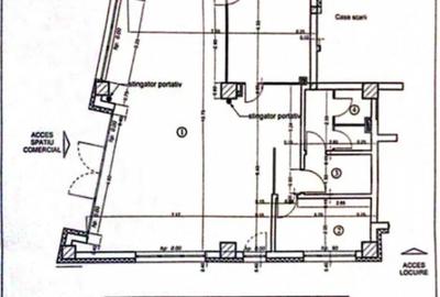 Spa?iu comercial de vanzare, 96 mp, zona Garii - 1