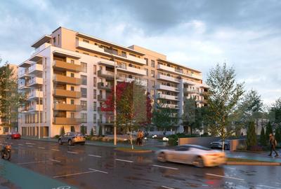Apartament cu o camera, 37 mp, Ansamblu Rezidential, zona RIVUS - 11