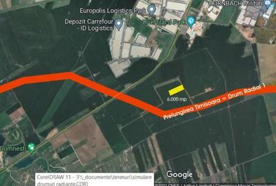 Teren de 6000 mp, în Domnești - 2