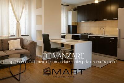Apartament 2 camere decomandate zona Tractorul CORESI - 1