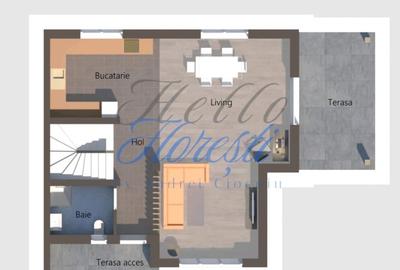 Duplex cu 4 camere, in zona Chinteni - 3