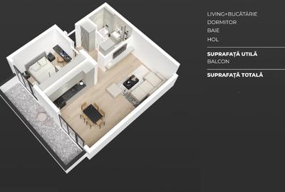 Apartament cu 2 camere, 2 min Metrou Berceni - 3