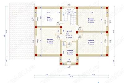 Casă cu 7 camere cu Teren 300 Mp în Mărgineni - 4