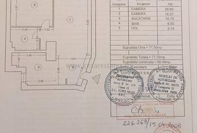 Apartament cu 2 camere decomandat, mobilat în Herăstrău - 20