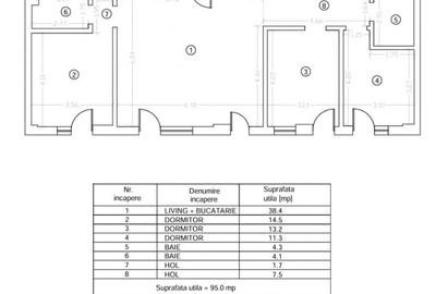 Tomis III , spatii IDEAL BIROURI, 4 camere, constructie 2023 - 14