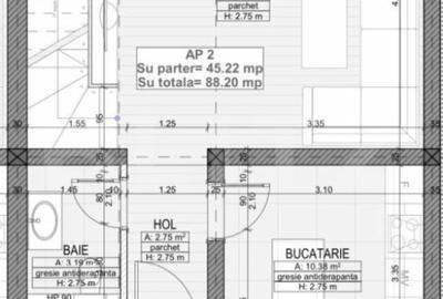 Casă cu 3 camere cu Canalizare în Giroc - 2