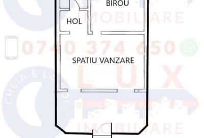 Spațiu comercial, de 75 mp, în Piața Veche - 2