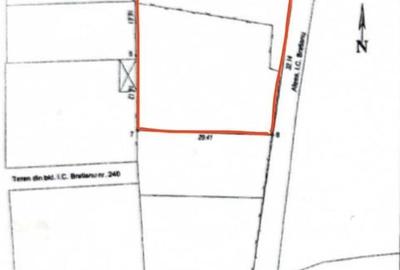 Teren Construcții intravilan de 1028 mp, în - 1