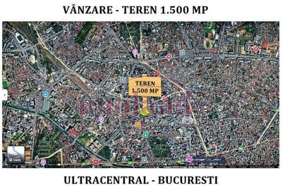 Teren de 1500 mp, în Ultracentral