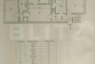 Apartament cu 3 camere semidecomandat în Tătărași - 1