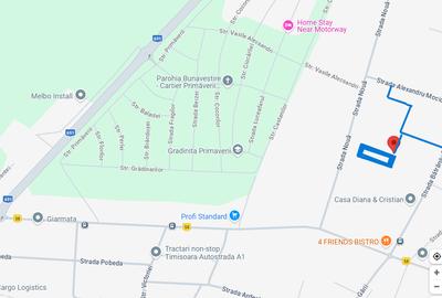 Teren intravilan, 1968 mp, Giarmata, între str. Nouă și str. Bătrână, comision 0 - 1