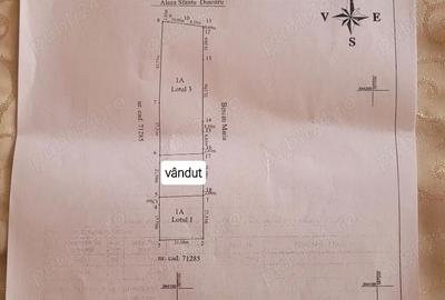 Teren de 468 mp, în Exterior Vest