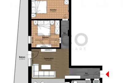 Apartament cu 3 camere decomandat în Băile Felix - 2